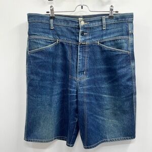 Mens Vintage 90s Marithe Francois Girbaud Baggy Denim Jean Shorts 36